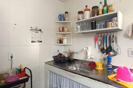 Cozinha de casa para alugar com 2 quartos, 18m² em Kennedy, Nova Iguaçu