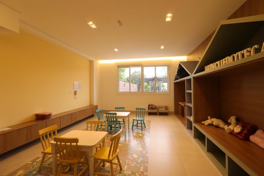 Área Comum - Brinquedoteca de apartamento para alugar com 2 quartos, 68m² em Casa Branca, Santo André
