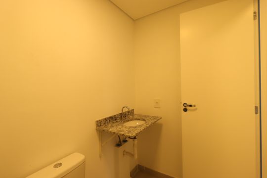 Banheiro Social de apartamento para alugar com 2 quartos, 68m² em Casa Branca, Santo André