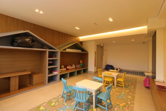 Área Comum - Brinquedoteca de apartamento para alugar com 2 quartos, 68m² em Casa Branca, Santo André