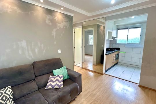 Sala de apartamento para alugar com 2 quartos, 38m² em Jardim Albertina, Guarulhos