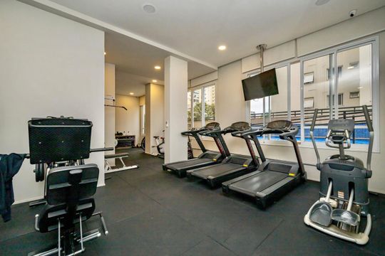 Área comum - Academia de apartamento para alugar com 2 quartos, 86m² em Campo Belo, São Paulo