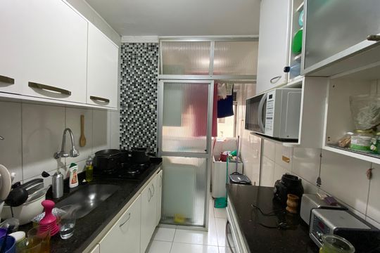 Cozinha de apartamento à venda com 3 quartos, 55m² em Raposo Tavares, São Paulo