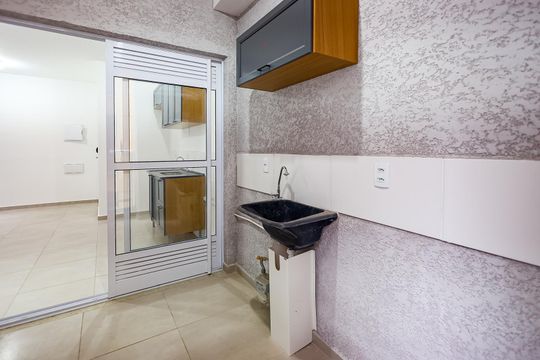 Área de Serviço de apartamento para alugar com 2 quartos, 52m² em Jardim dos Sábias, Indaiatuba