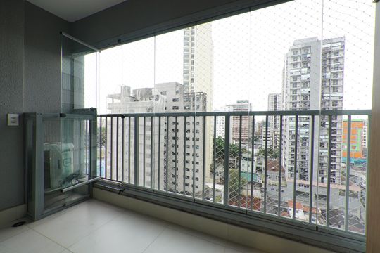 Varanda de kitnet/studio para alugar com 1 quarto, 29m² em Vila Mariana, São Paulo