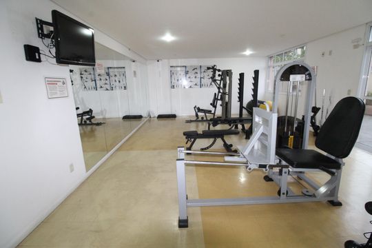 Área comum - Academia de apartamento para alugar com 3 quartos, 60m² em Jardim Satélite, São José dos Campos