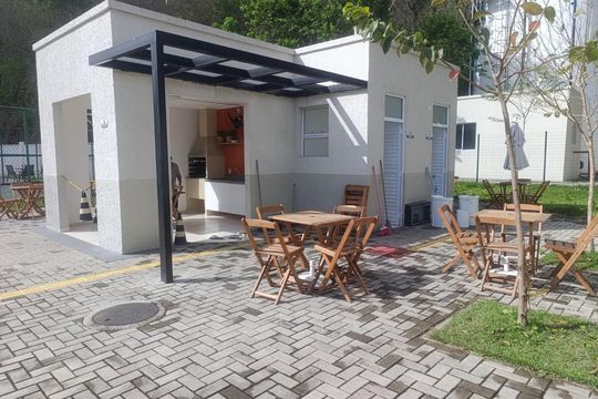 Área comum - Churrasqueira de apartamento para alugar com 2 quartos, 42m² em Jardim Alvorada, Nova Iguaçu