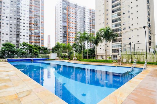 Área comum - Piscina de apartamento à venda com 2 quartos, 68m² em Jardim Flor da Montanha, Guarulhos