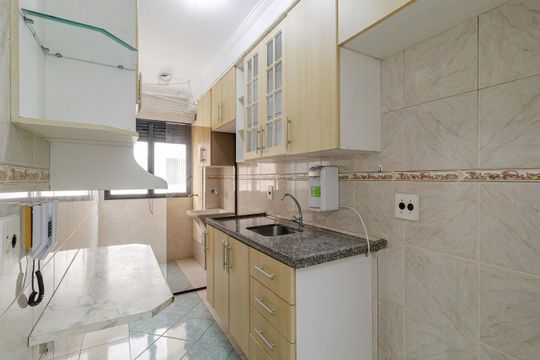 Cozinha de apartamento para alugar com 2 quartos, 51m² em Mooca, São Paulo