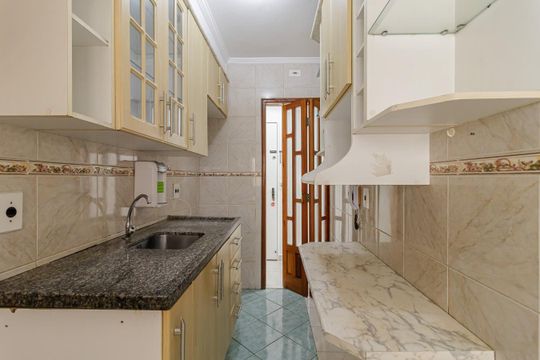 Cozinha de apartamento para alugar com 2 quartos, 51m² em Mooca, São Paulo