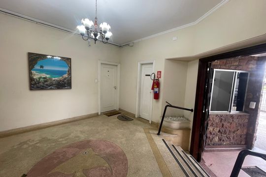 Hall de entrada de apartamento para alugar com 2 quartos, 118m² em Itararé, São Vicente