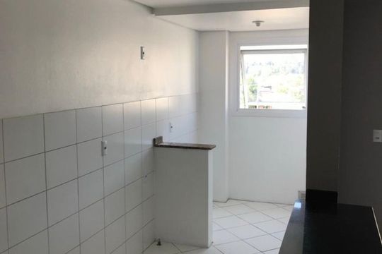 Cozinha de apartamento à venda com 2 quartos, 57m² em Centro, Novo Hamburgo