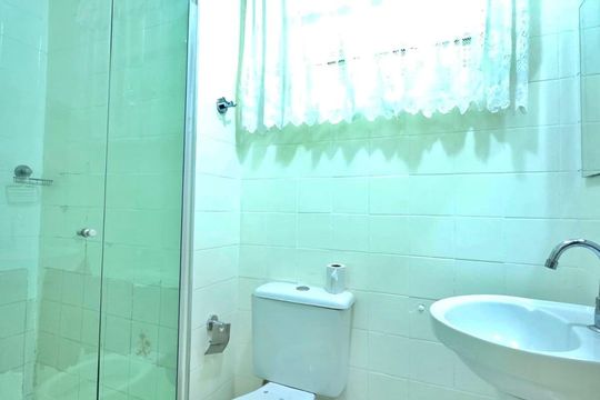 Banheiro Social de apartamento à venda com 2 quartos, 70m² em Padre Eustáquio, Belo Horizonte