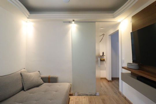 Sala de TV de casa de condomínio para alugar com 3 quartos, 180m² em Parque dos Lagos, Ribeirão Preto