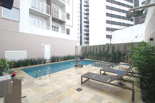 Piscina de apartamento para alugar com 1 quarto, 27m² em Planalto Paulista, São Paulo