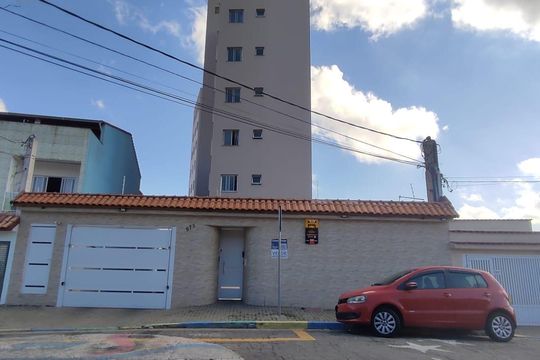 Fachada de apartamento à venda com 2 quartos, 55m² em Vila Palmares, São Caetano do Sul