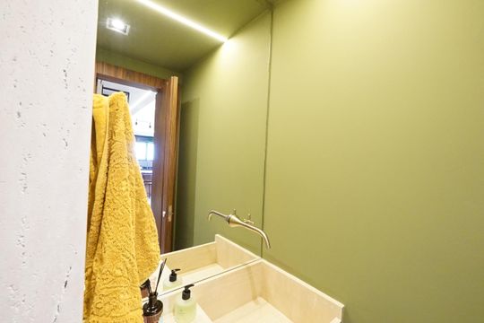Lavabo de apartamento à venda com 3 quartos, 127m² em Liberdade, São Paulo