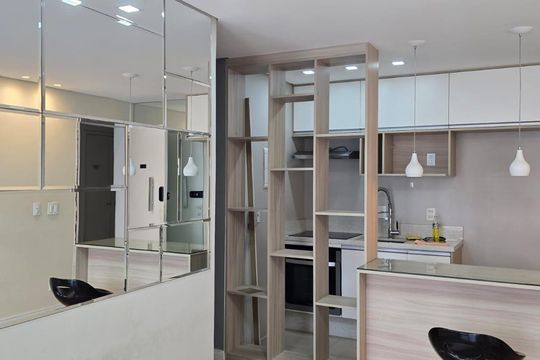 Sala  de casa de condomínio para alugar com 2 quartos, 56m² em Jardim Tabatinga, Guarulhos