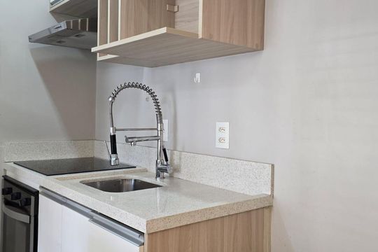 Banheiro Social de casa de condomínio para alugar com 2 quartos, 56m² em Jardim Tabatinga, Guarulhos
