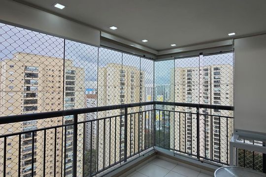 Varanda da Sala de casa de condomínio para alugar com 2 quartos, 56m² em Jardim Tabatinga, Guarulhos