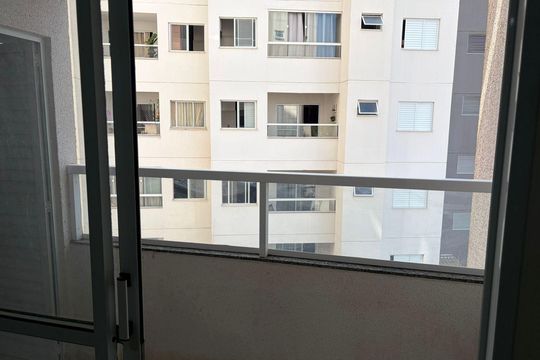 Varanda de apartamento para alugar com 2 quartos, 59m² em Morumbi, Uberlândia