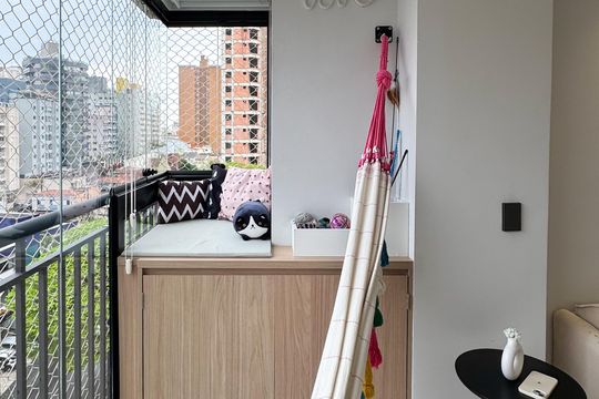 Sacada de apartamento à venda com 2 quartos, 55m² em Centro, São Bernardo do Campo