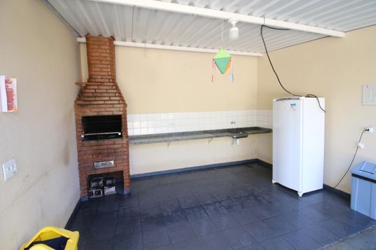 Área comum - Churrasqueira de apartamento à venda com 2 quartos, 63m² em Jaguaribe, Osasco