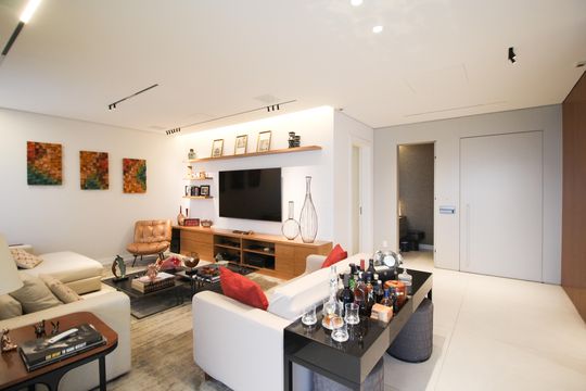 Sala de apartamento à venda com 3 quartos, 219m² em Vila Olímpia, São Paulo