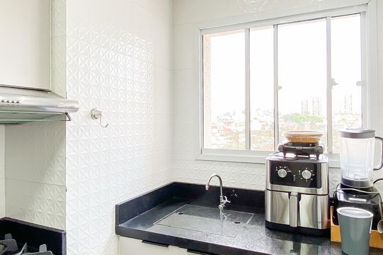 Área de Serviço de apartamento à venda com 2 quartos, 37m² em Vila Pierina, São Paulo