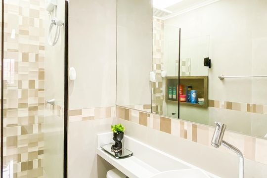 Banheiro Social de apartamento à venda com 2 quartos, 37m² em Vila Pierina, São Paulo