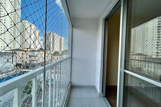 Sacada de apartamento para alugar com 2 quartos, 55m² em Brás, São Paulo