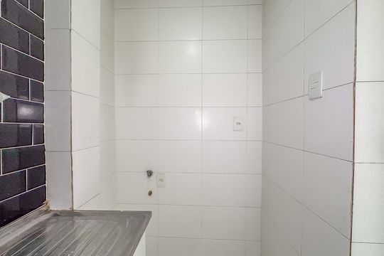 Cozinha de apartamento para alugar com 1 quarto, 45m² em Centro, Rio de Janeiro