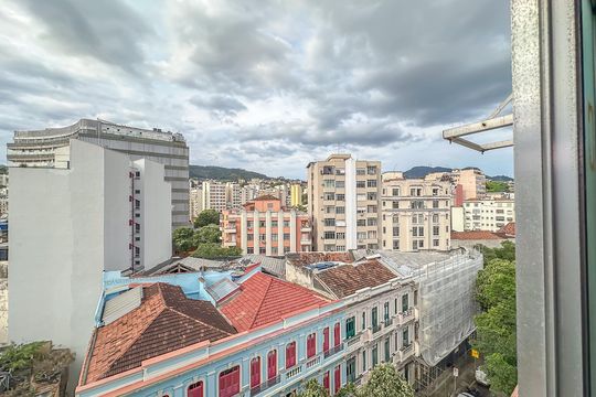 Vista da Varanda da Sala de apartamento para alugar com 1 quarto, 45m² em Centro, Rio de Janeiro