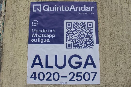 Placa de casa para alugar com 3 quartos, 100m² em Olímpico, São Caetano do Sul