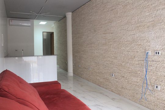 Sala de casa para alugar com 3 quartos, 100m² em Olímpico, São Caetano do Sul