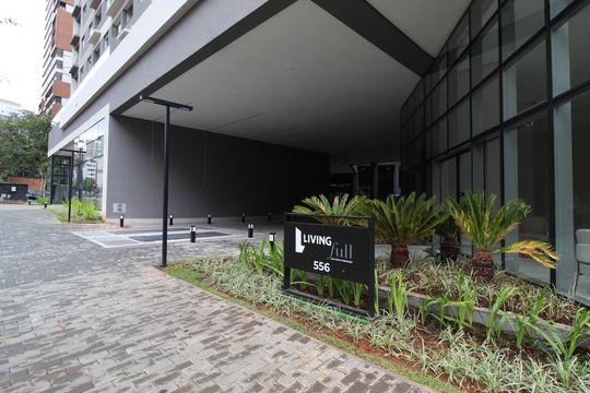 Fachada de apartamento para alugar com 1 quarto, 25m² em Vila Nova Conceição, São Paulo