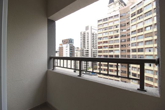 Varanda de apartamento para alugar com 1 quarto, 25m² em Vila Nova Conceição, São Paulo