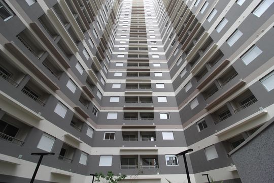 Fachada do Prédio de apartamento para alugar com 1 quarto, 25m² em Vila Nova Conceição, São Paulo
