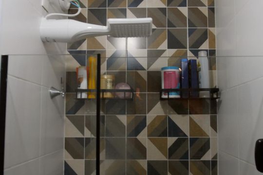 Banheiro de apartamento à venda com 2 quartos, 34m² em Jurubatuba, São Paulo