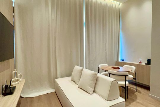 Sala de apartamento à venda com 1 quarto, 43m² em Pinheiros, São Paulo