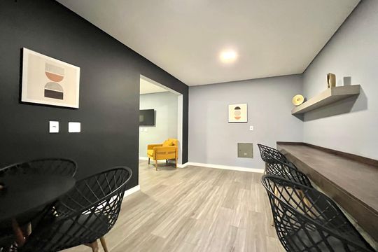 Área comum - Salão de festas de apartamento para alugar com 1 quarto, 32m² em Mirandópolis, São Paulo