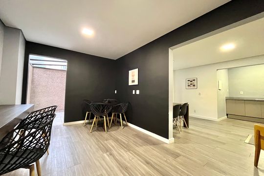 Área comum - Salão de festas de apartamento para alugar com 1 quarto, 32m² em Mirandópolis, São Paulo