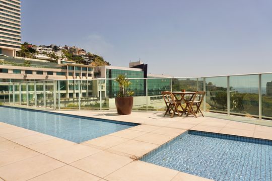 Área comum - Piscina de apartamento à venda com 4 quartos, 220m² em Santa Lúcia, Belo Horizonte