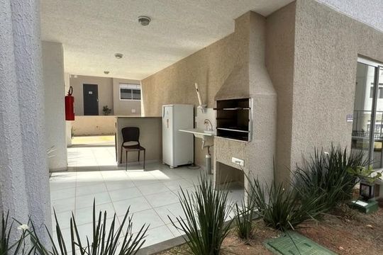 Área externa de apartamento à venda com 2 quartos, 36m² em Fazenda da Juta, São Paulo