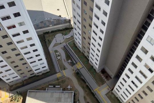 Vista de apartamento à venda com 2 quartos, 36m² em Fazenda da Juta, São Paulo
