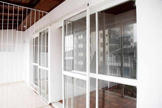 Quarto - Detalhe Varanda de apartamento para alugar com 1 quarto, 32m² em Cidade Baixa, Porto Alegre