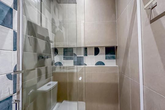 Banheiro da Suíte de apartamento à venda com 3 quartos, 107m² em Flamengo, Rio de Janeiro