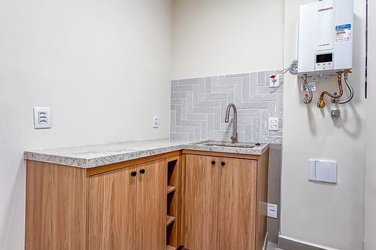 Área de serviço de apartamento à venda com 3 quartos, 107m² em Flamengo, Rio de Janeiro