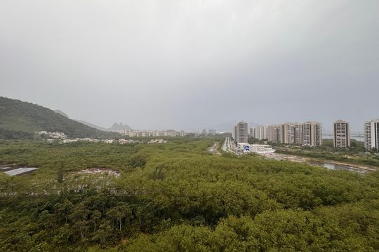 Quarto - Vista de apartamento para alugar com 2 quartos, 55m² em Barra Olímpica, Rio de Janeiro