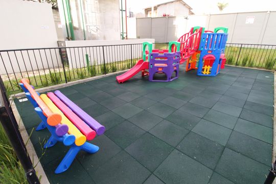 Área comum - Playground de apartamento para alugar com 2 quartos, 43m² em Parque dos Ipes, São José dos Campos